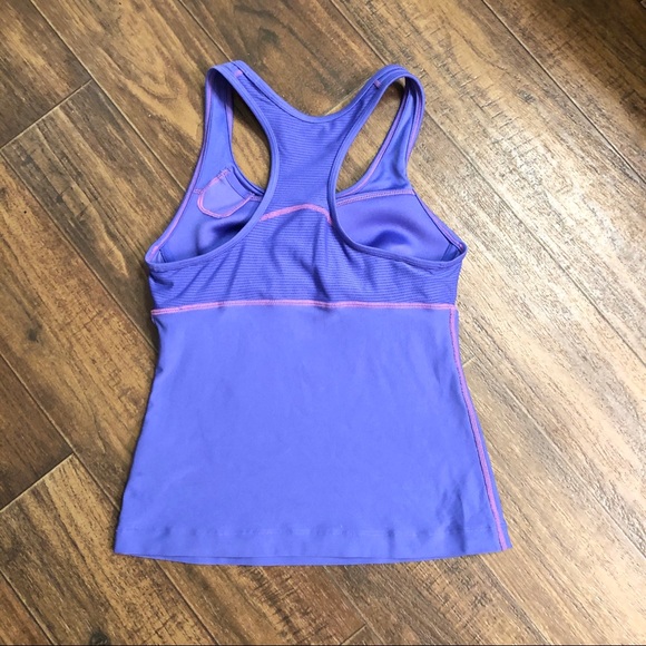 Nike XS Purple Tank Top - Picture 2 of 2